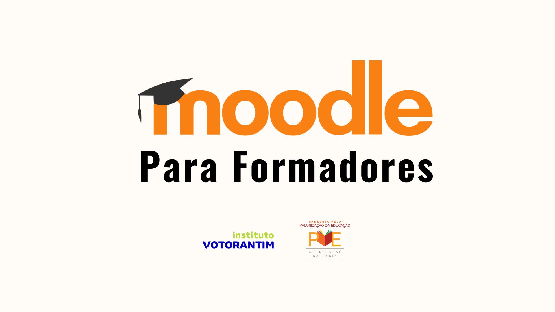 Formação Moodle PVE